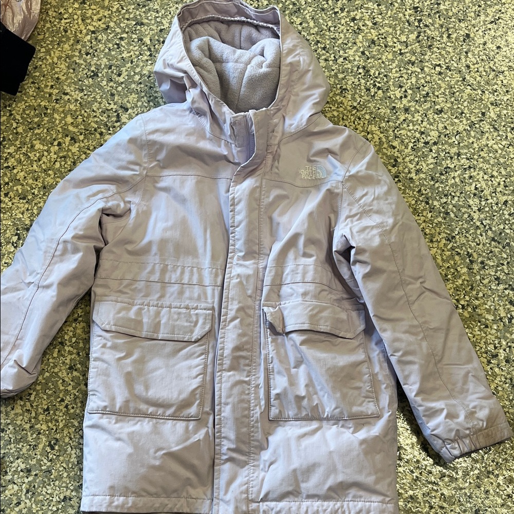 The North Face Kids' Light Purple Raincoat